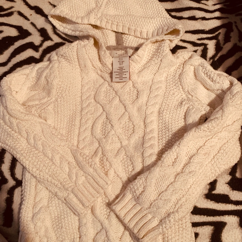 Girls sweater hoodie size 3T